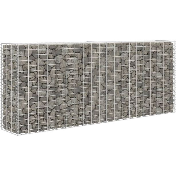 Gabion/kivikori, galvanoitu teräs, 85x30x200cm