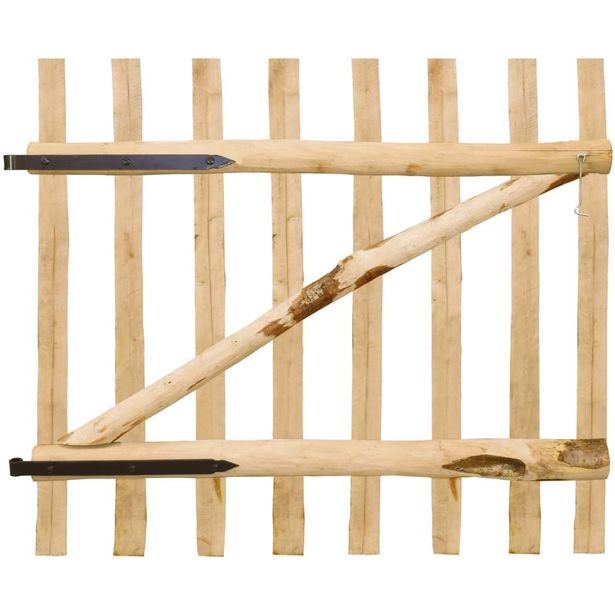 Aitaportti, pähkinäpuu, 100x90cm