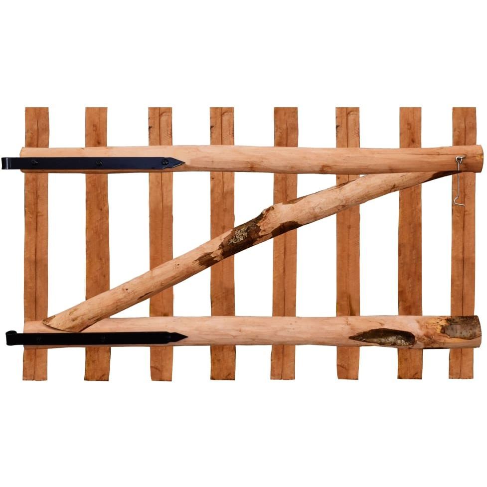 Aitaportti, kyllästetty pähkinäpuu, 100x60cm