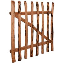 Aitaportti, kyllästetty pähkinäpuu, 100x90cm