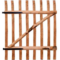 Aitaportti, kyllästetty pähkinäpuu, 100x120cm