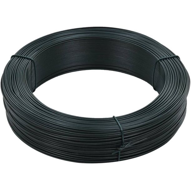 Aidan kiinnityslanka, 250m, 2.3/3.8mm, teräs, mustanvihreä