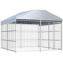 Koiratarha katoksella, 300x300x200cm