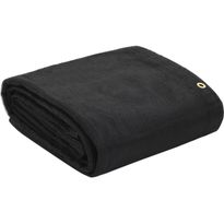 Konttiverkko HDPE, 4x9 m, musta