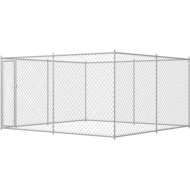 Koiran ulkohäkki, 4x4x2m