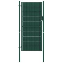 Pihaportti, teräs, 100x164cm, vihreä