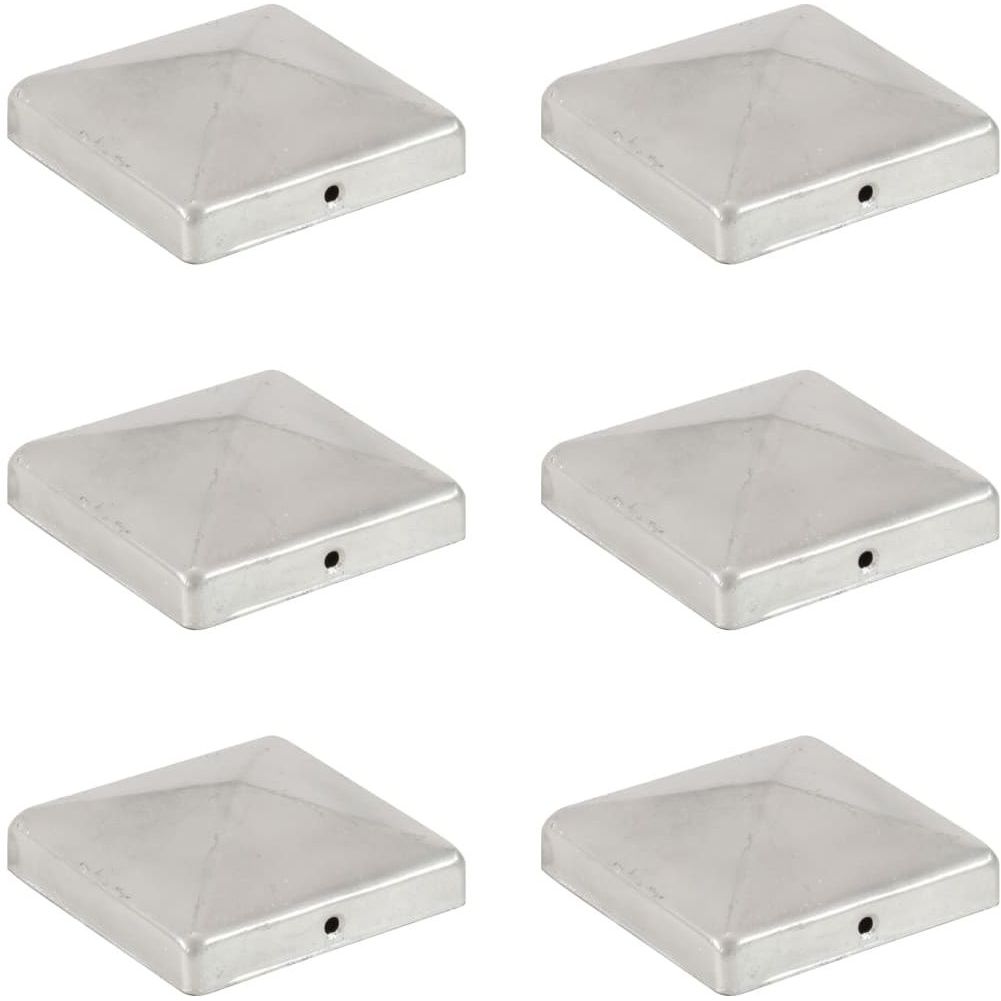 Tolpanhattu, 6kpl, galvanoitu, 101x101mm