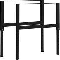 Säädettävät työpöydän rungot 2kpl metalli 85x(69-95,5)cm