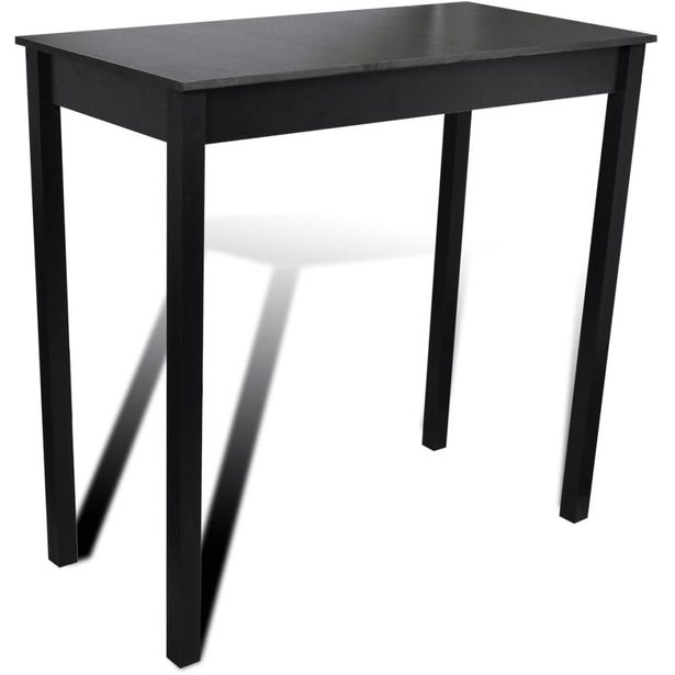 Baaripöytä mdf 115x55x107 cm musta_1