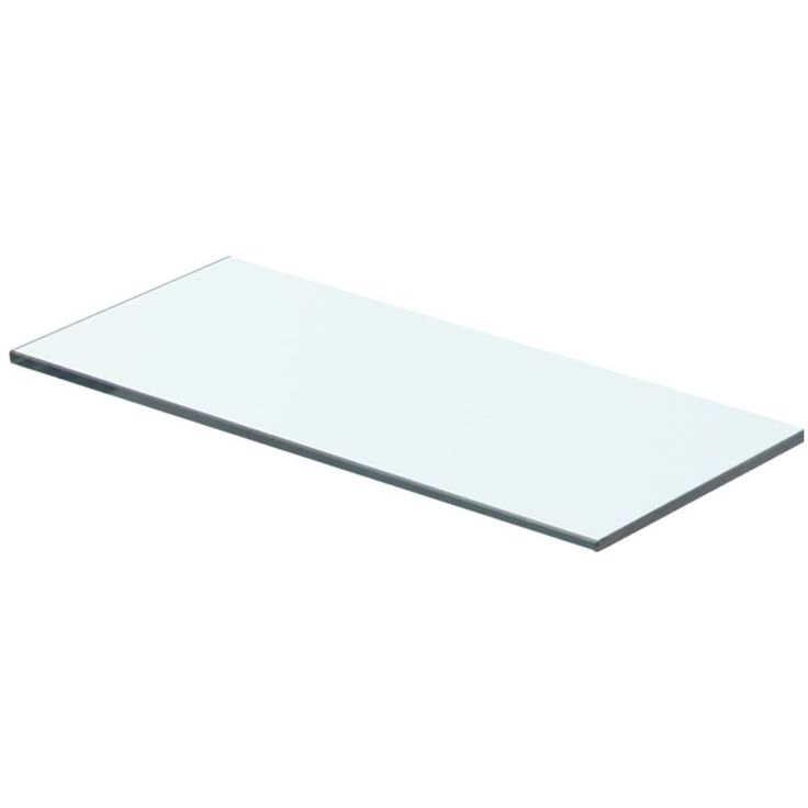Hyllypaneeli kirkas lasi 40x12 cm_1