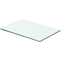 Hyllypaneeli kirkas lasi 40x20 cm