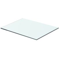 Hyllypaneeli kirkas lasi 40x25 cm