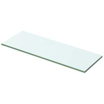 Hyllypaneeli kirkas lasi 50x12 cm