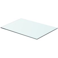 Hyllypaneeli kirkas lasi 50x30 cm