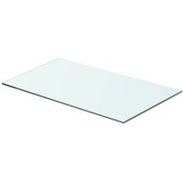Hyllypaneeli kirkas lasi 60x30 cm