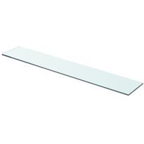 Hyllypaneeli kirkas lasi 70x12 cm