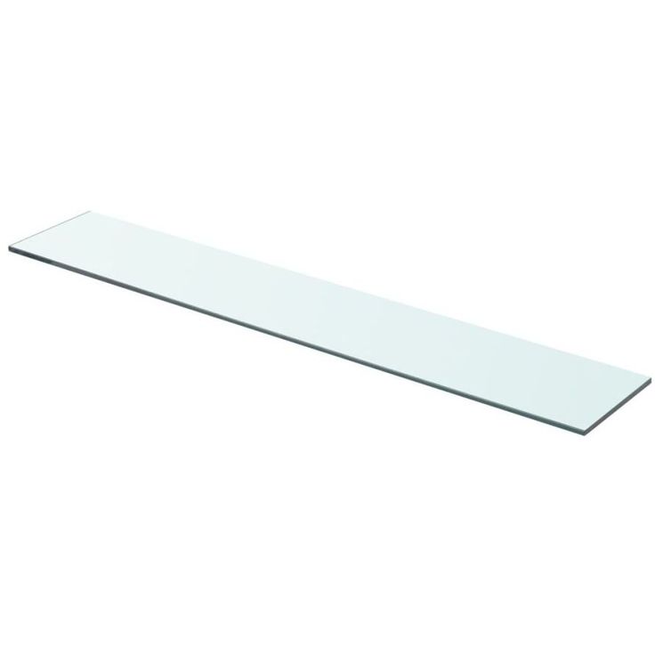 Hyllypaneeli kirkas lasi 70x12 cm_1