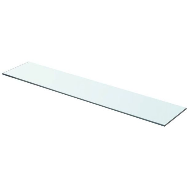 Hyllypaneeli kirkas lasi 70x15 cm_1