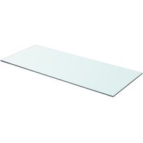 Hyllypaneeli kirkas lasi 70x30 cm