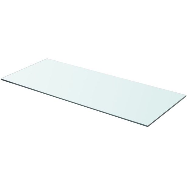 Hyllypaneeli kirkas lasi 70x30 cm_1