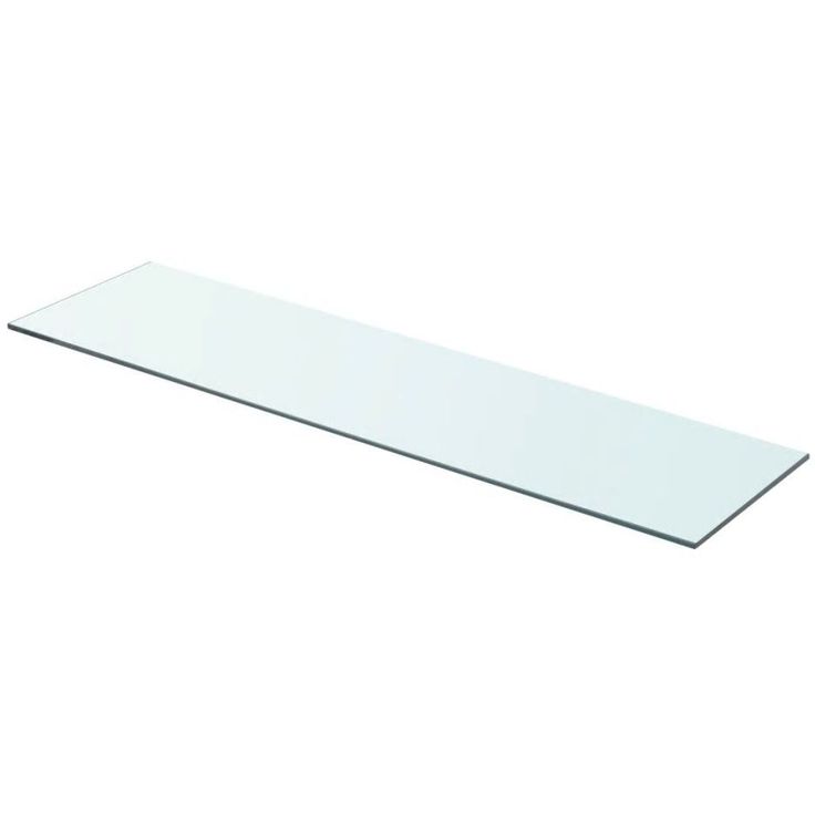 Hyllypaneeli kirkas lasi 80x20 cm_1