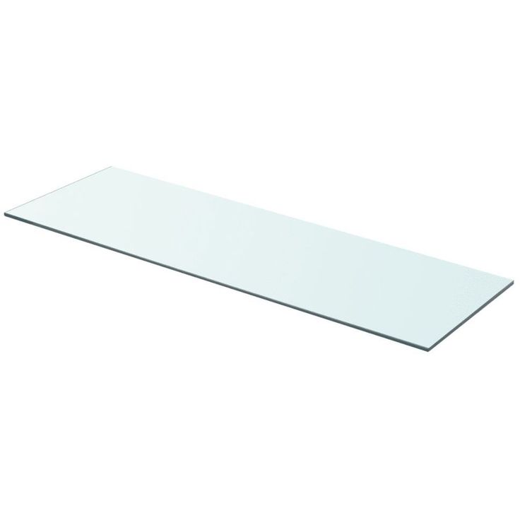 Hyllypaneeli kirkas lasi 80x25 cm_1