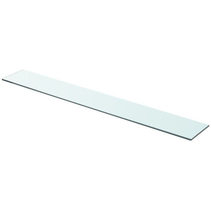 Hyllypaneeli kirkas lasi 90x12 cm_1