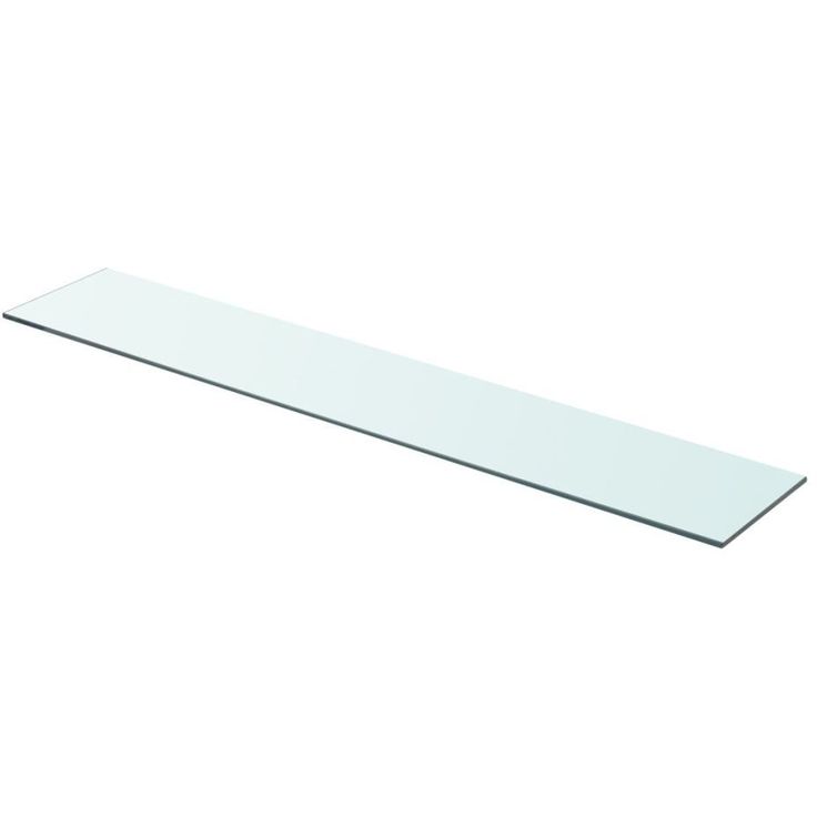 Hyllypaneeli kirkas lasi 90x15 cm_1