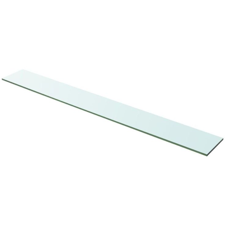 Hyllypaneeli kirkas lasi 100x12 cm_1