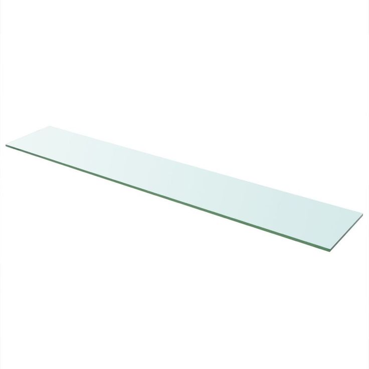 Hyllypaneeli kirkas lasi 110x20 cm_1