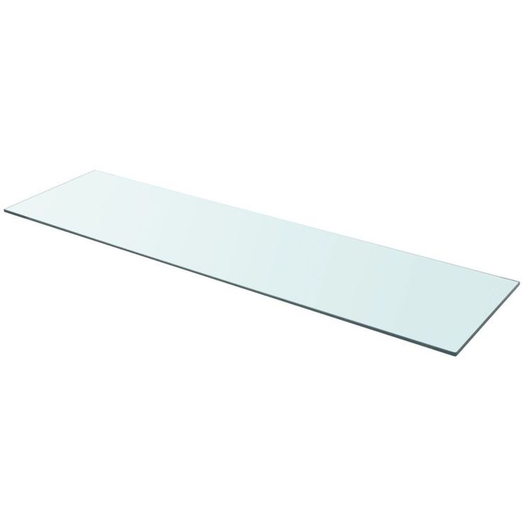 Hyllypaneeli kirkas lasi 110x30 cm_1
