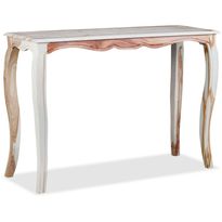 Konsolipöytä kiinteä seesampuu 110x40x76 cm