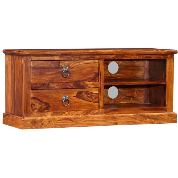 Tv-taso kiinteä seesampuu 90x30x40 cm_1