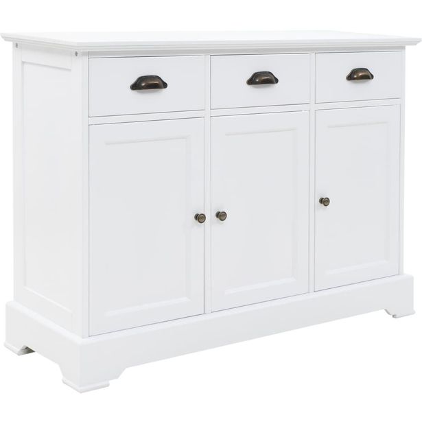 Senkki 3 ovella mdf ja mänty 105x35x77,5 cm_1