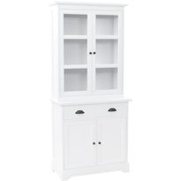 Senkki 4 ovella mdf ja mänty 80x40x180 cm