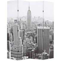 Taitettava tilanjakaja 160x170 cm new yorkin päivämaisema