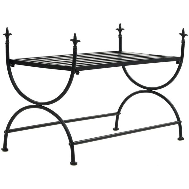 Penkki vintagetyyli metalli 83x42x55 cm musta_1