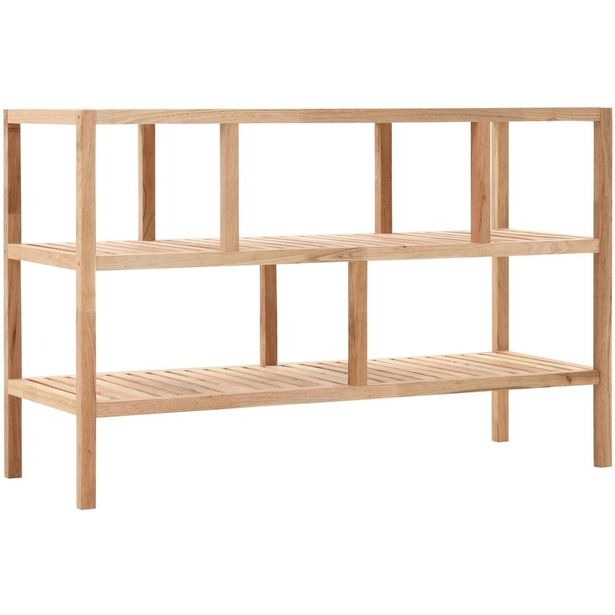 Kylpyhuoneen hylly täysi pähkinäpuu 100x40x65 cm_1