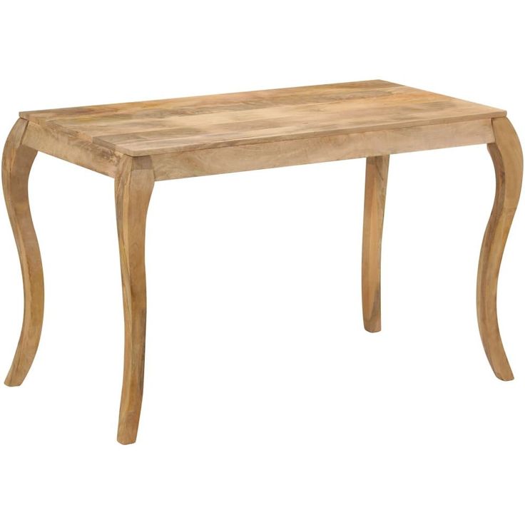 Ruokapöytä 118x60x76 cm täysi mangopuu_1