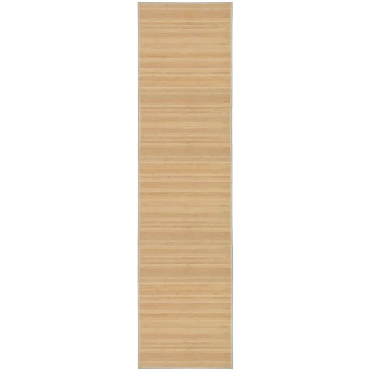 Bambumatto, 80x300cm, liukumaton pohja, luonnollinen