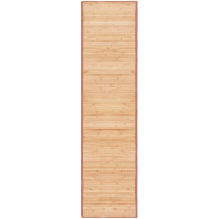 Bambumatto, 80x300cm, liukumaton pohja, ruskea