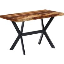 Ruokapöytä, 120x60x75 cm, seesampuu