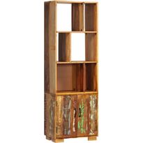 Kirjahylly 60x35x180 cm kierrätetty puu