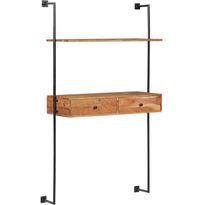 Seinäpöytä 90x40x170 cm akaasiapuu