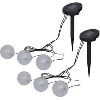 Kelluvat lamput, 6 kpl, LED, lampiin ja uima-altaalle
