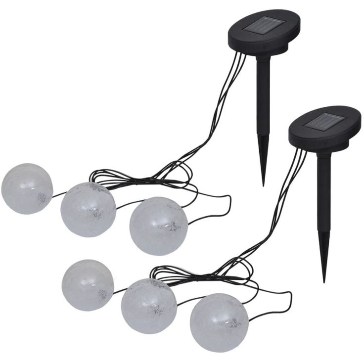 Kelluvat lamput, 6 kpl, LED, lampiin ja uima-altaalle
