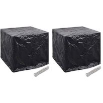 Puutarhan vesisäiliön suojat 2kpl, 8 purjerengasta, 116x100x120 cm