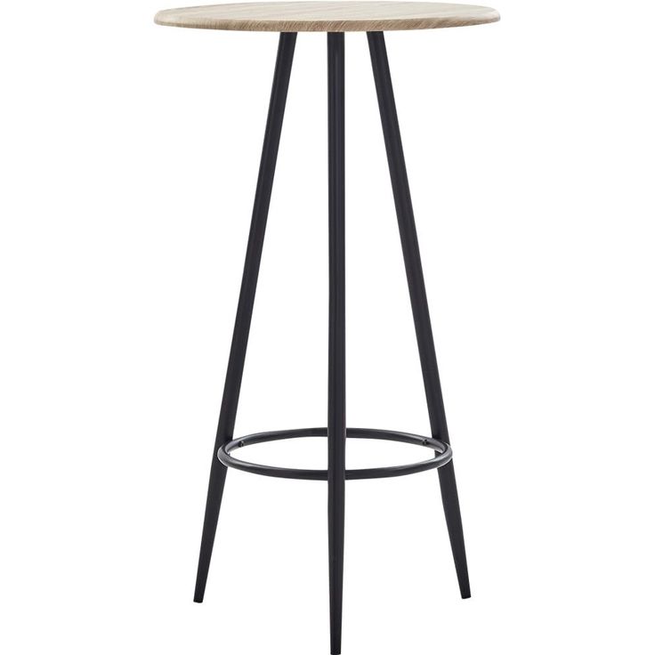 Baaripöytä tammi 60x107,5 cm mdf_1