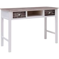 Kirjoituspöytä ruskea 110x45x76 cm puinen