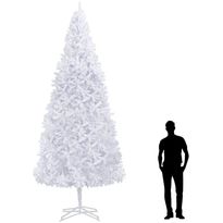 Tekojoulukuusi, 400cm, valkoinen 